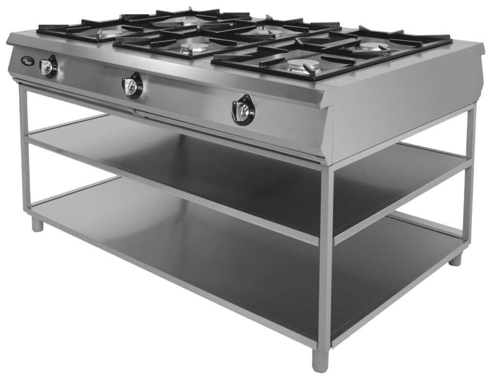 ПЛИТА 6 КОНФ. GRILL MASTER Ф6П2Г/1000 ГАЗ 50060