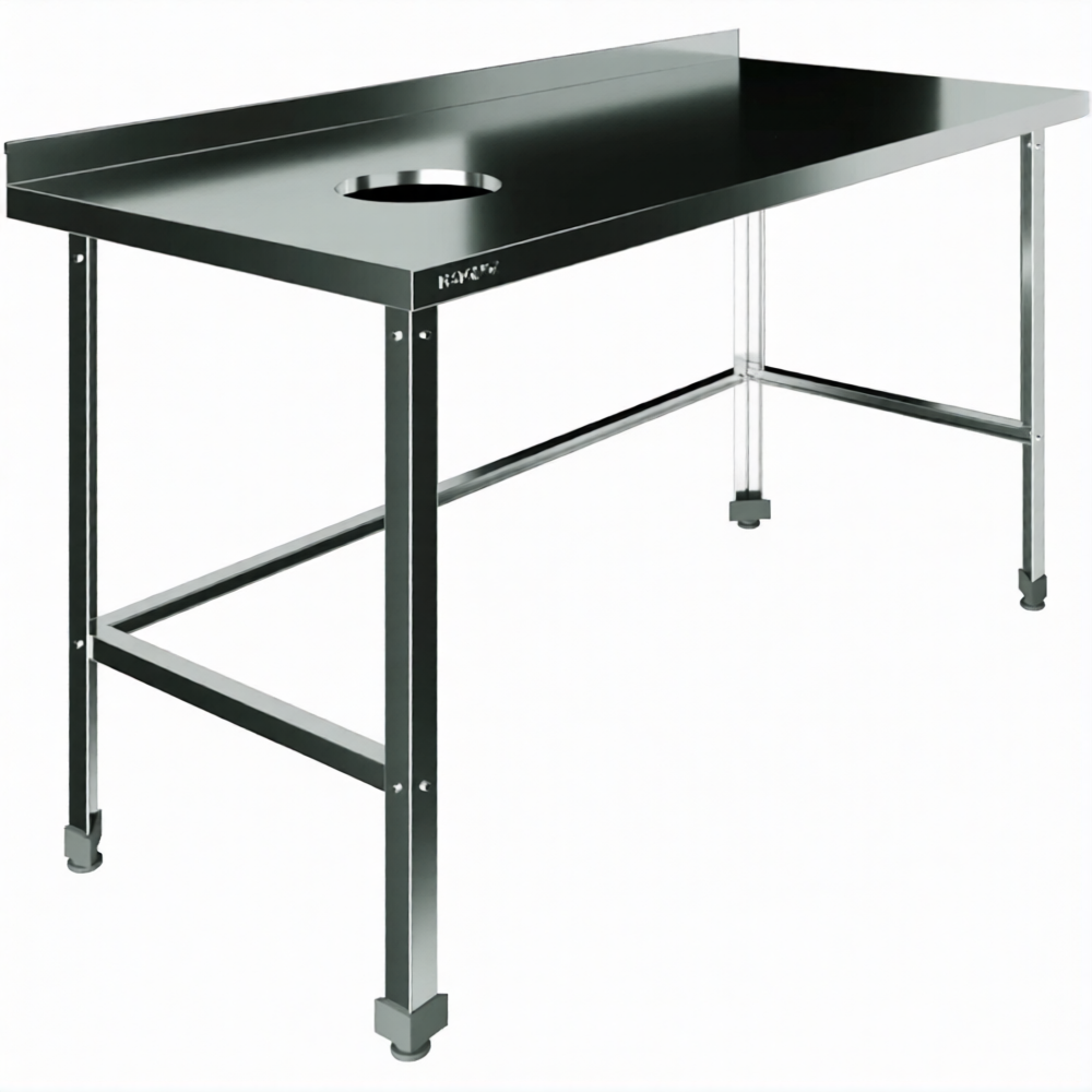 Стол для сбора пищевых отходов с бортом СПО-10/6-БО-Л-ЭЦ