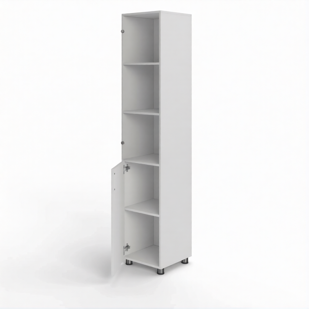 Шкаф для документов П-24.1 (ЛДСП белый)