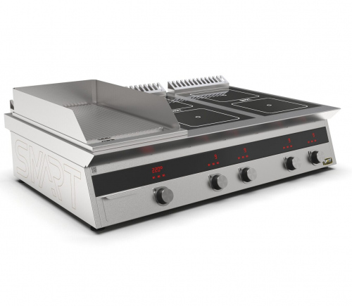 Плита индукционная комбо K76-3RKN SMART INDUCTION