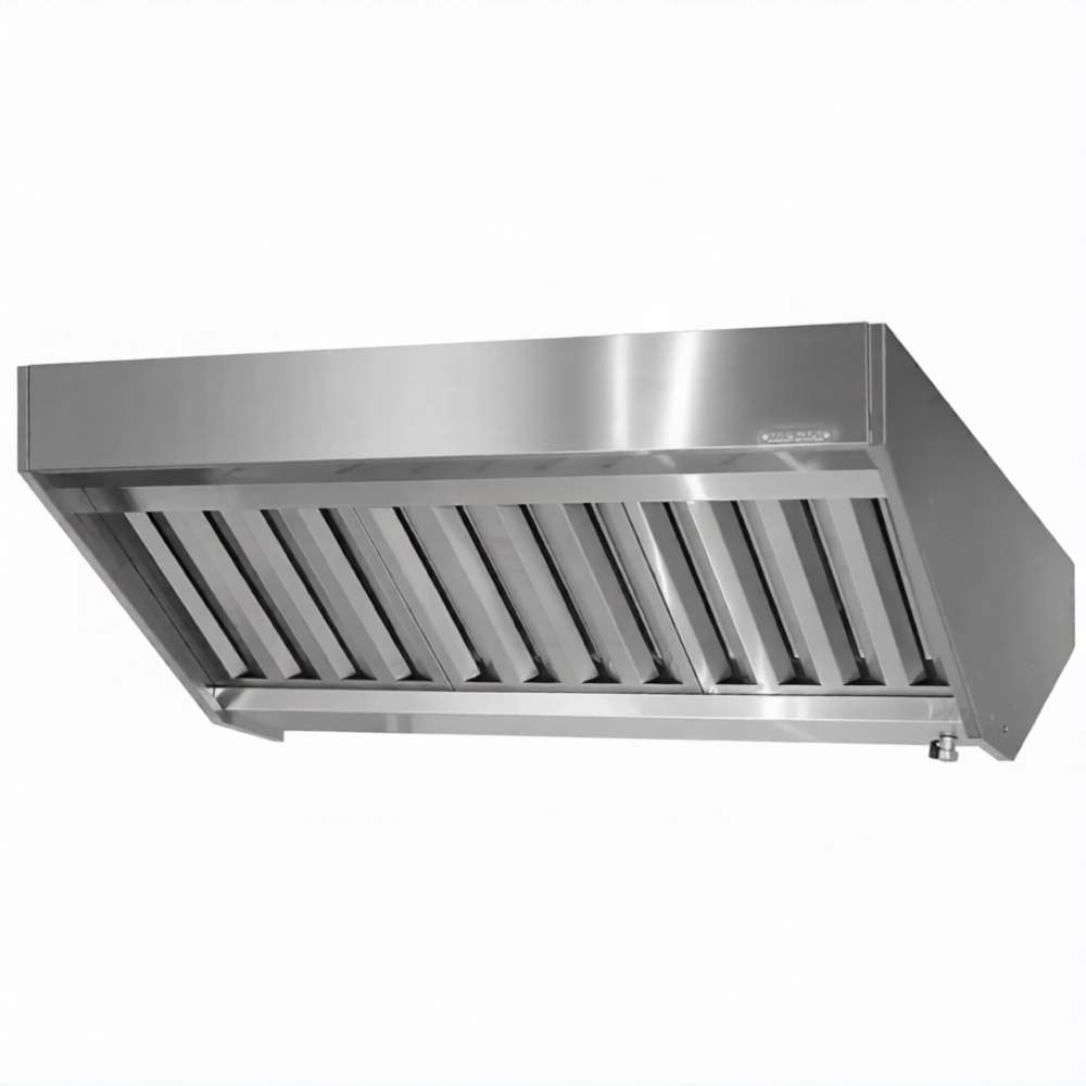 Зонт вытяжной полуоткрытый ЗВПб 400х1500х1600 «Base» островной