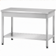 Стол производственный СПРп - 860х1000х600 «Profi Inox» (полка перфорация)
