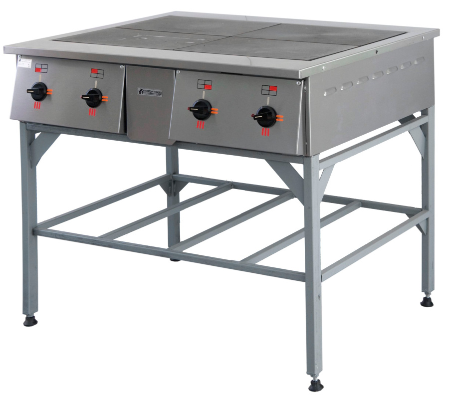 ПЛИТА ПЭ-0.48Н ТЭН-сталь. 4-х конфорочная без жарочного шкафа