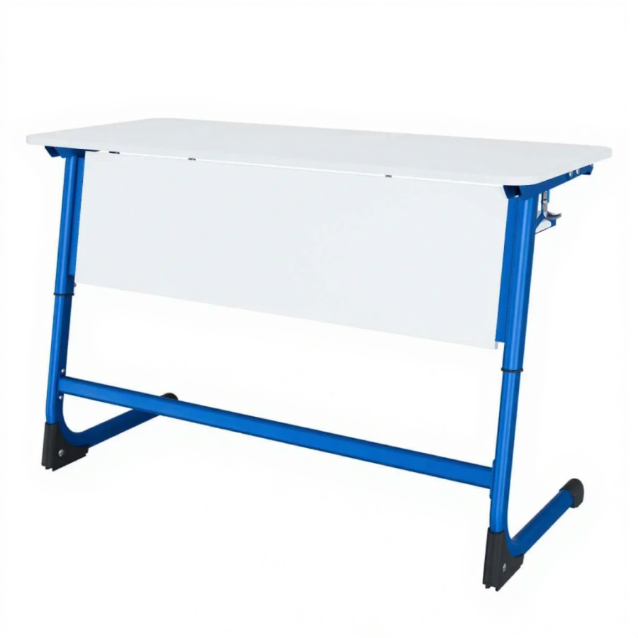 Парта 2М Smart с регулировка угла наклона/полкой (ЛДСП)