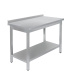 СТОЛ универсальный Luxstahl СПУ-13/6 со сплошной полкой нерж.
