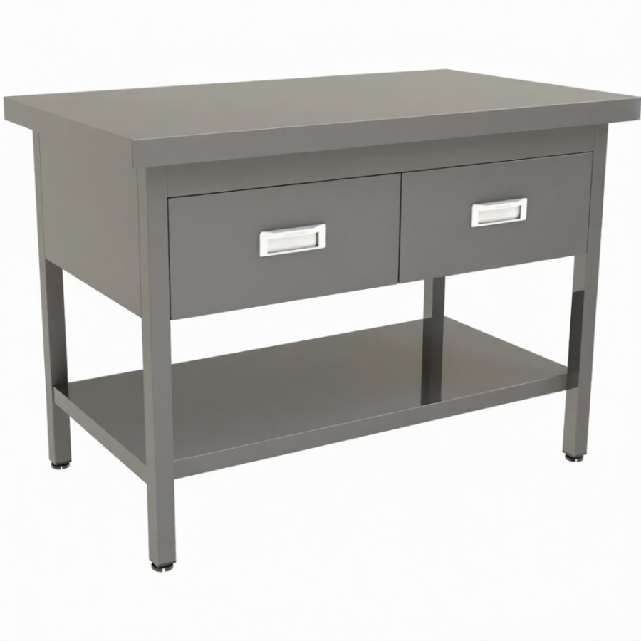 Стол производственный с выдвижными ящиками СПЯ-12/7-П