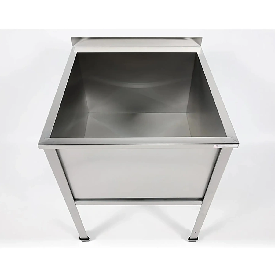 Ванна моечная односекционная с бортом ВМС-1/4-Б-ЭН