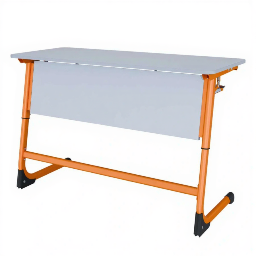 Парта 2М Smart с полкой (ЛДСП)