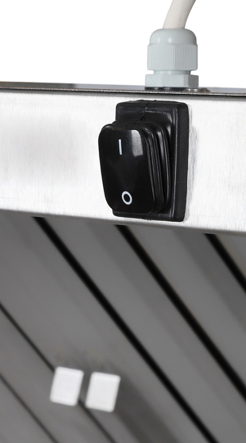 Зонт пристенный Luxstahl ЗВП 800х700