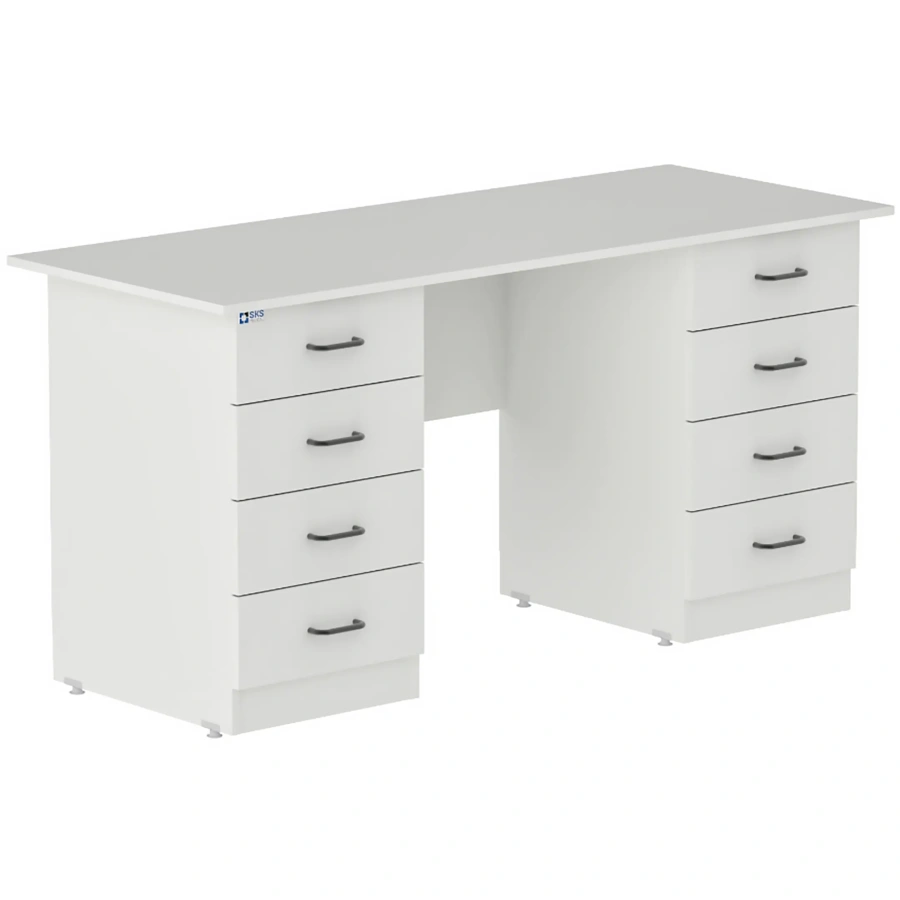 Стол рабочий WHITE LITE 09