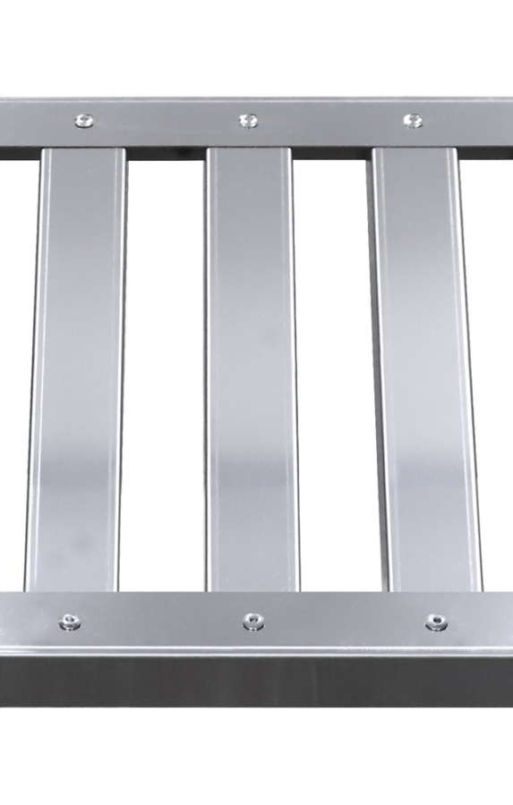 Стеллаж кухонный с решетчатыми полками Luxstahl СРРП-1800*1100*300