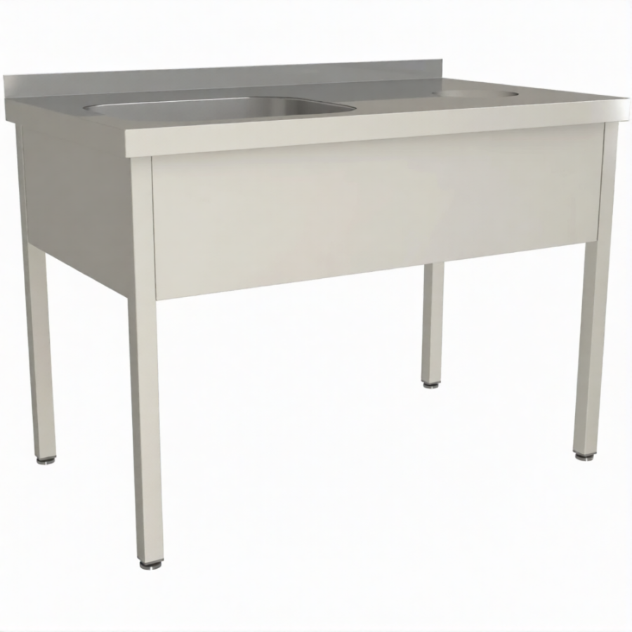 Стол для сбора пищевых отходов с ванной СПОВЦ/1-13/6-БО-Л